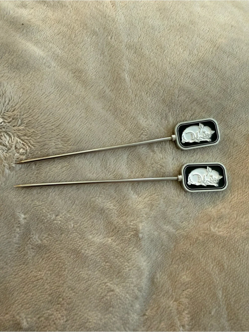 Morton’s The Steakhouse Martini Cocktail Garnish Spears Set of 2